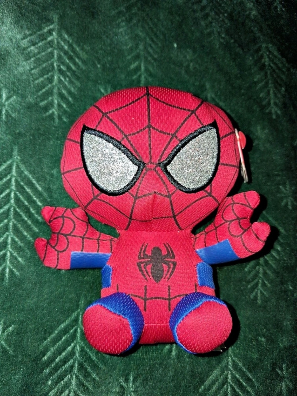 Ty ORIGINAL Marvel Spider-Man Beanie Baby Plush Red & Blue